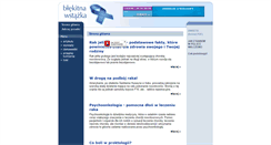 Desktop Screenshot of blekitnawstazka.pimr.pl